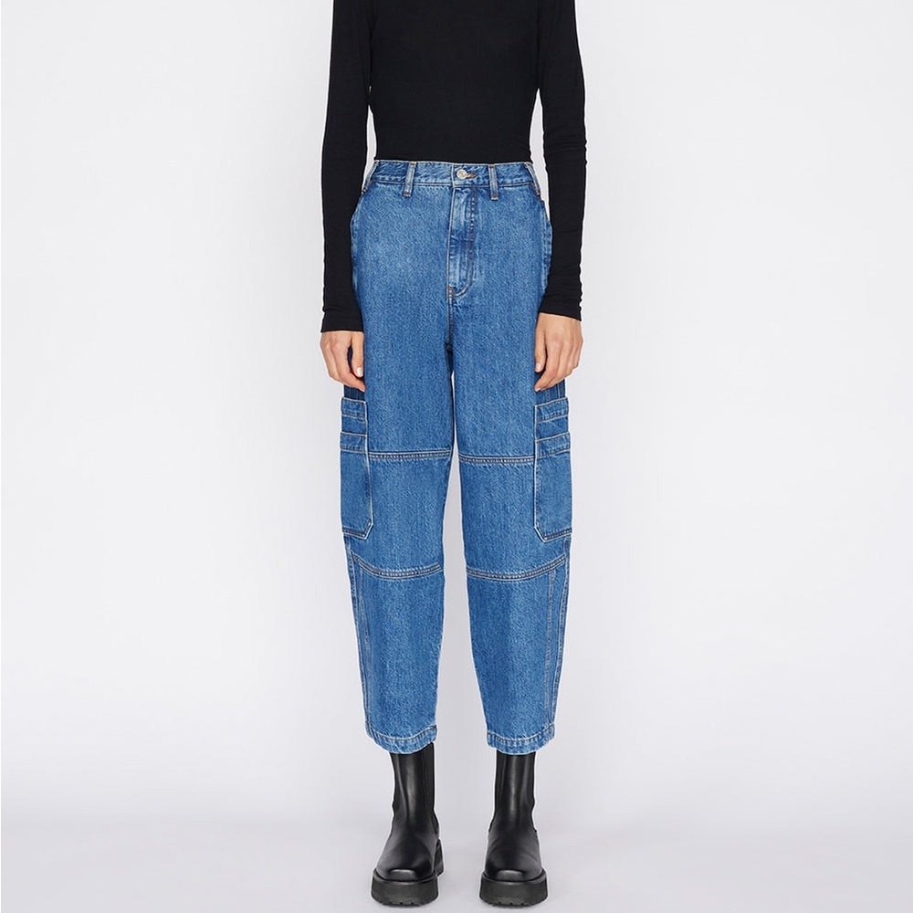 FRAME Ultra High Rise Utility Barrel, size 26